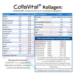 CollaVital HORSE Collagen Pulver [500g] - Probiergröße